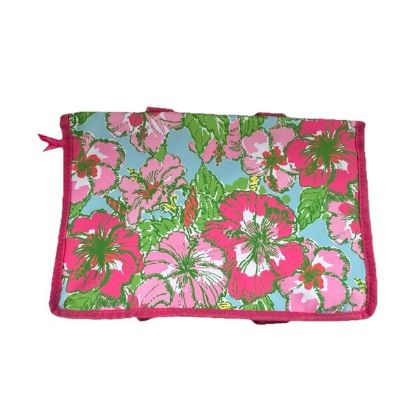 Lilly Pulitzer Insulated Beach Cooler BIG FLIRT 15.5x10x12 Tropical Hibiscus NWT - Picture 7 of 10